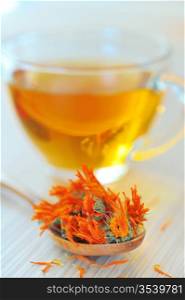 marigold herbal tea