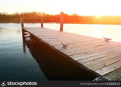 Marina on Lake Cayuga at Ithaca, New York