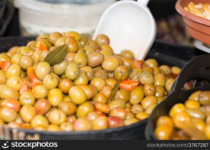Marinated olives for sale in bulk