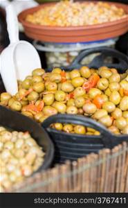 Marinated olives for sale in bulk