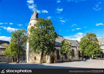 Market Church St Cosmas and Damian in Goslar in a beautiful summer day, Germany