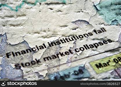 Market collapses
