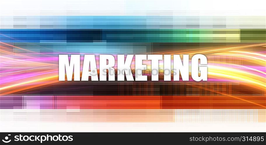 Marketing Corporate Concept Exciting Presentation Slide Art. Marketing Corporate Concept