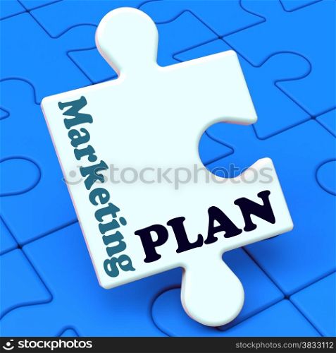 . Marketing Plan Showing Development Planning And Advertising Strategy