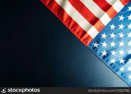 Martin Luther King Day Anniversary - American flag