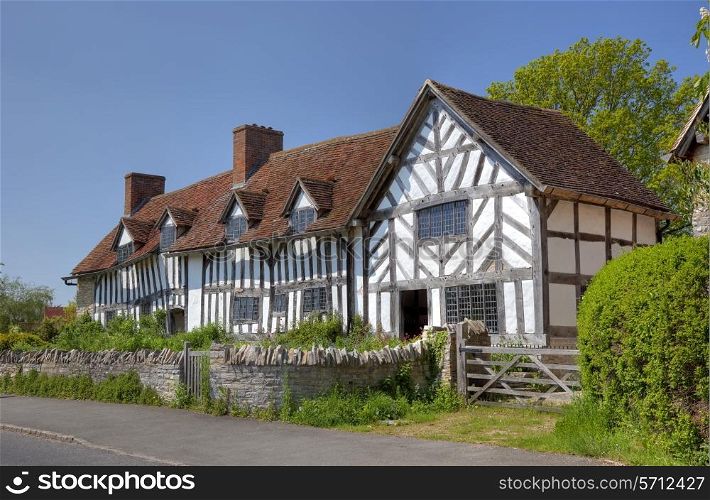 Mary Arden&rsquo;s House (William Shakespeare&rsquo;s Mother), Wilmcote, Warwickshire, England.