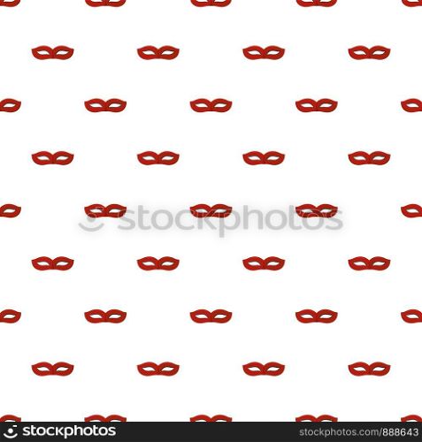 Mask for face pattern seamless vector repeat for any web design. Mask for face pattern seamless vector