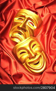 Masks with the theatre concept