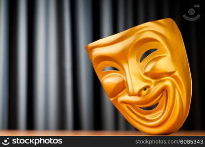 Masks with the theatre concept
