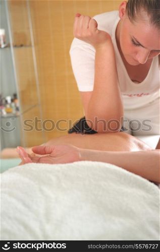 massage at the spa, wellness and beauty center
