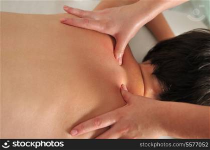 massage at the spa, wellness and beauty center