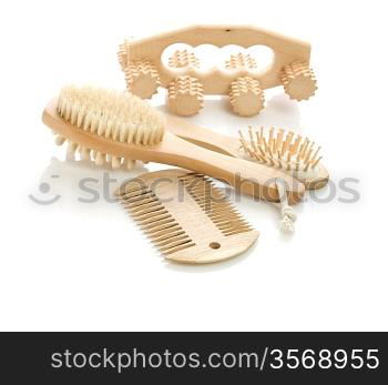 massagers hairbrush and comb