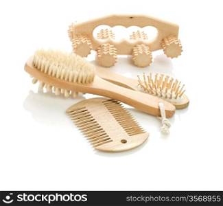 massagers hairbrush and comb
