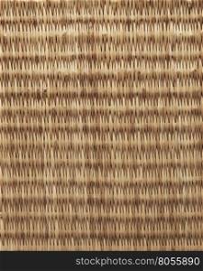 Mat of straw background