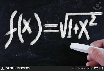 math on blackboard