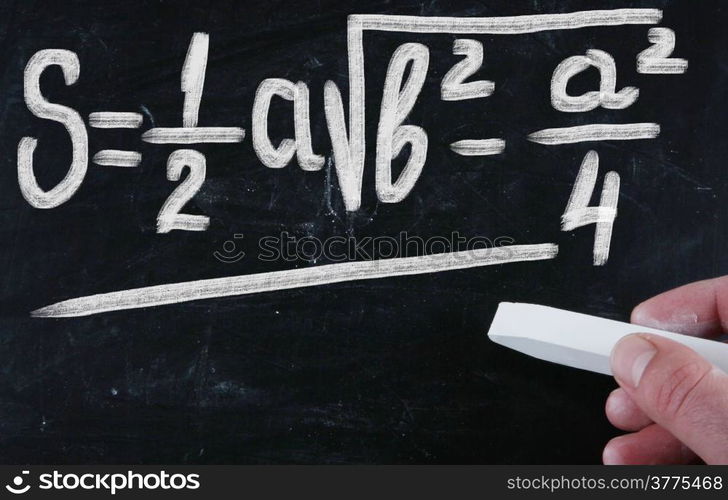 math on blackboard