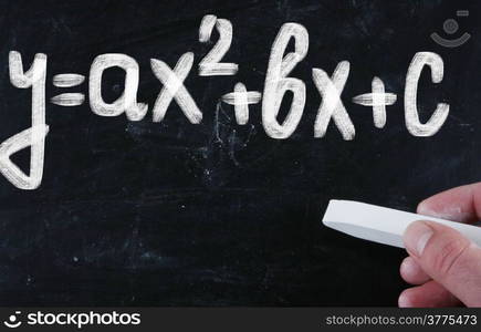 math on blackboard