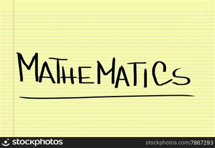 Mathematics Concept