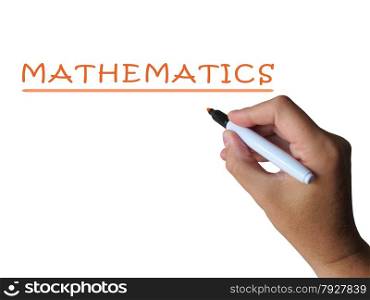Mathematics Word Meaning Numbers Equations And Calculations