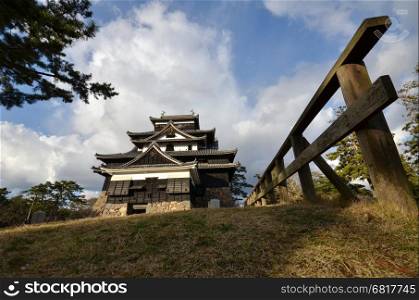 Matsue samurai feudal castle in Shimane prefecture