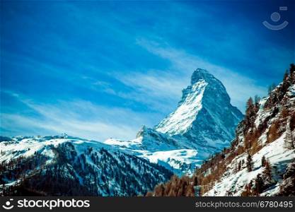 Matterhorn , Swiss Alps