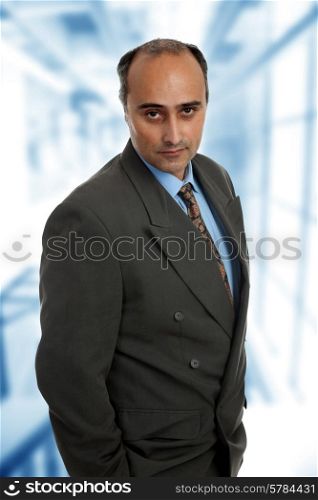 mature business man standing at the office