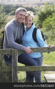 Mature Couple On Country Walk