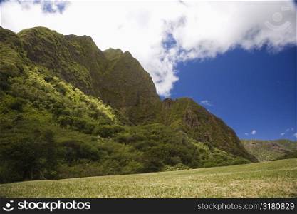 Maui, Hawaii mountain landscape.