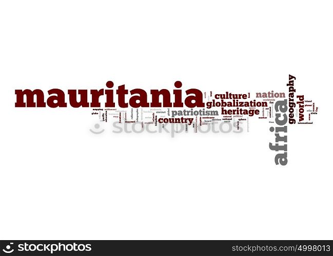 Mauritania word cloud