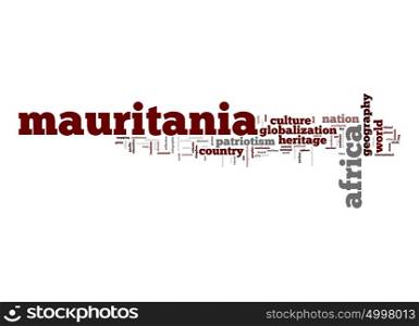 Mauritania word cloud
