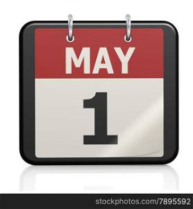 May 1, Labour day calendar