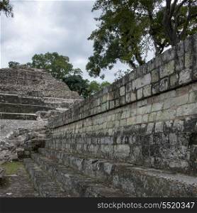 Mayan ruins at an archaeological site, Copan, Copan Ruinas, Honduras