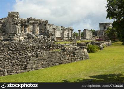 Mayan Ruins of Tulum, Yucatan Peninsula, Mexico.