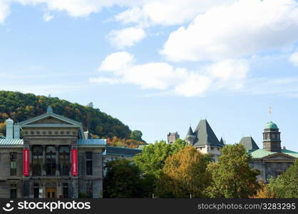 McGill University campus, Montreal Canada.