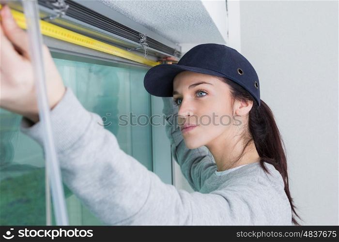 measuring a window