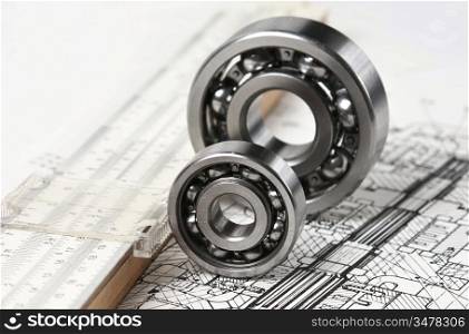 mechanical scheme and bearing