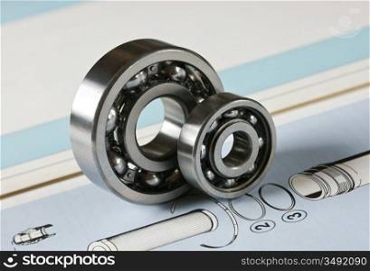 mechanical scheme and bearing