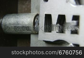 Mechanism inside the lock