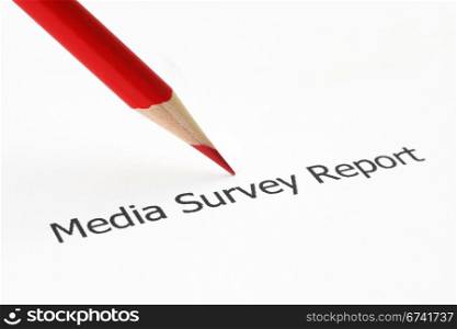 Media survey report