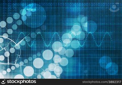 Medical Abstract Background with Science Theme Abstract