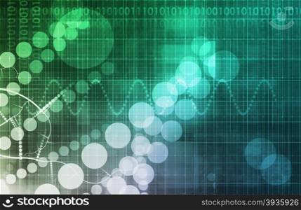 Medical Abstract Background with Science Theme Abstract. Technology Background Design