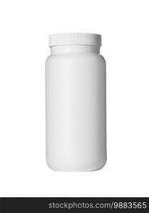 Medical bottle  isolated on white background. Medical bottle on white background