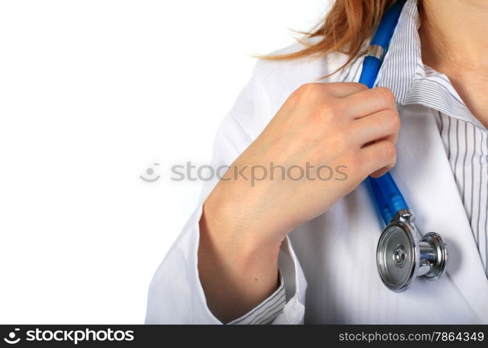 Medical concept. Isolated over white.