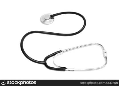 Medical concept. stethoscope isolated on white background. stethoscope isolated on white background. Medical concept