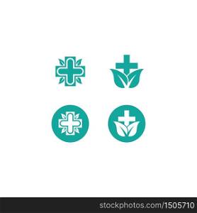 Medical cross logo template vector icon design