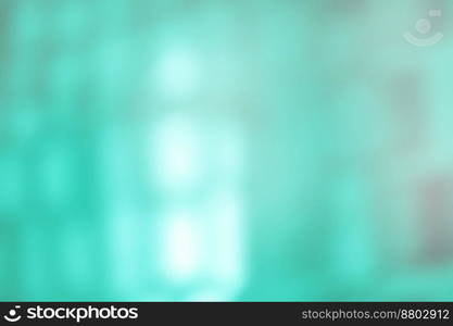 Medical hospital blurry background in blue color. Medical shimmering blurred background.. Abstract blur hospital interior background. Blur medical clinic hospital interior