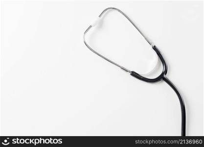 medical stethoscope white