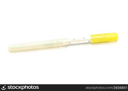 medical thermometer isolated on a white background