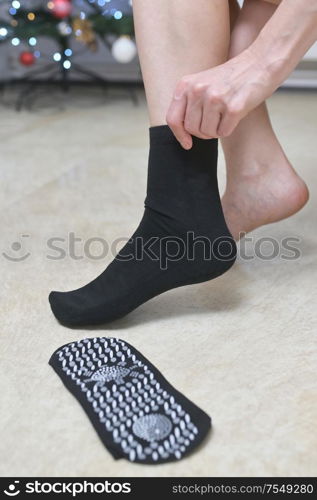 Medical Tourmaline Self Heating Socks