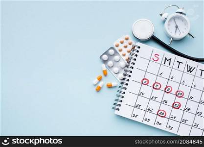 medical treatment calendar time management